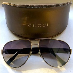 Gucci aviator shades